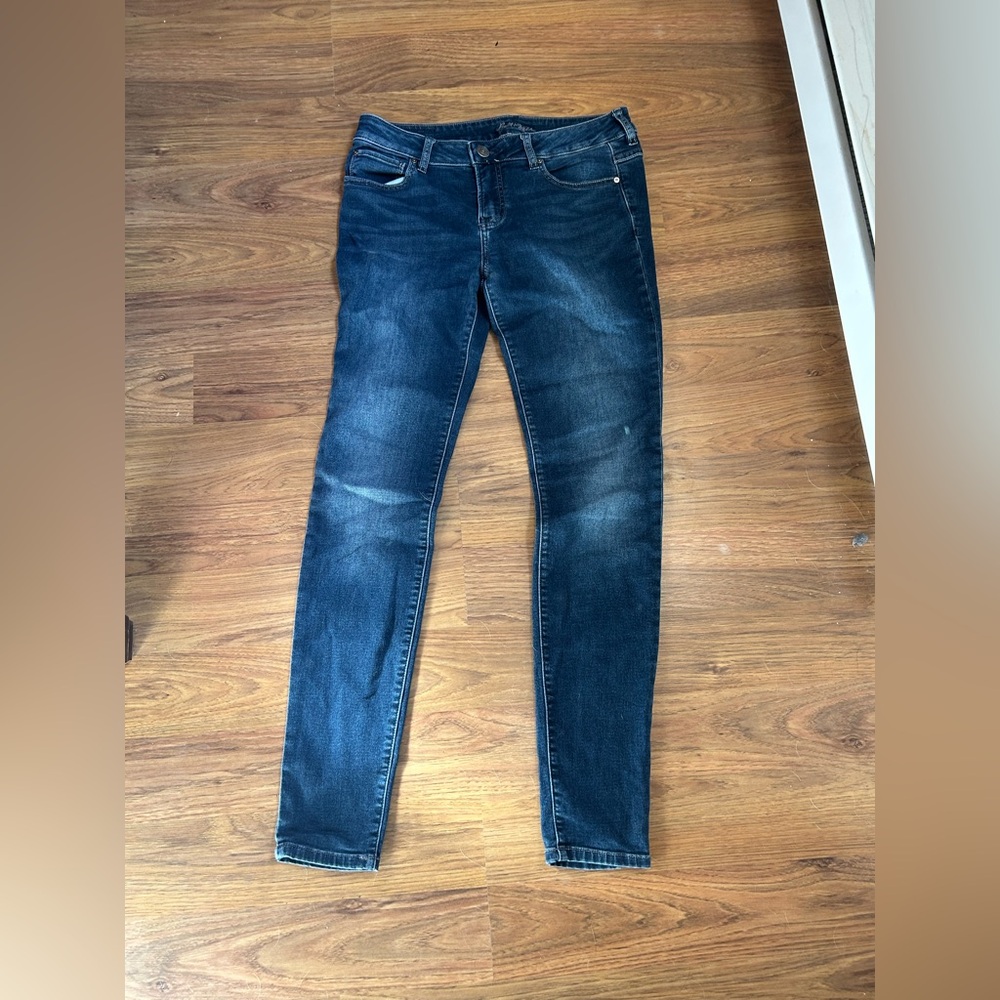 💥 Women's Dark Blue Skinny Jeans
